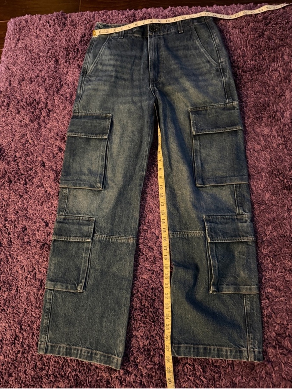 Citizens of Humanity Delena Cargo Jeans in Alma. SZ 27 - Picture 12 of 13